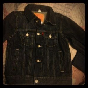 Girls size 7 Levi jean jacket.